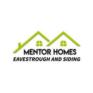Mentor Homes Eavestrough and Siding