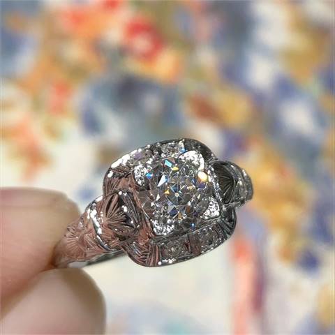 Antique & Vintage Jewelry Fashion Rings - Art Deco & More | Gesner